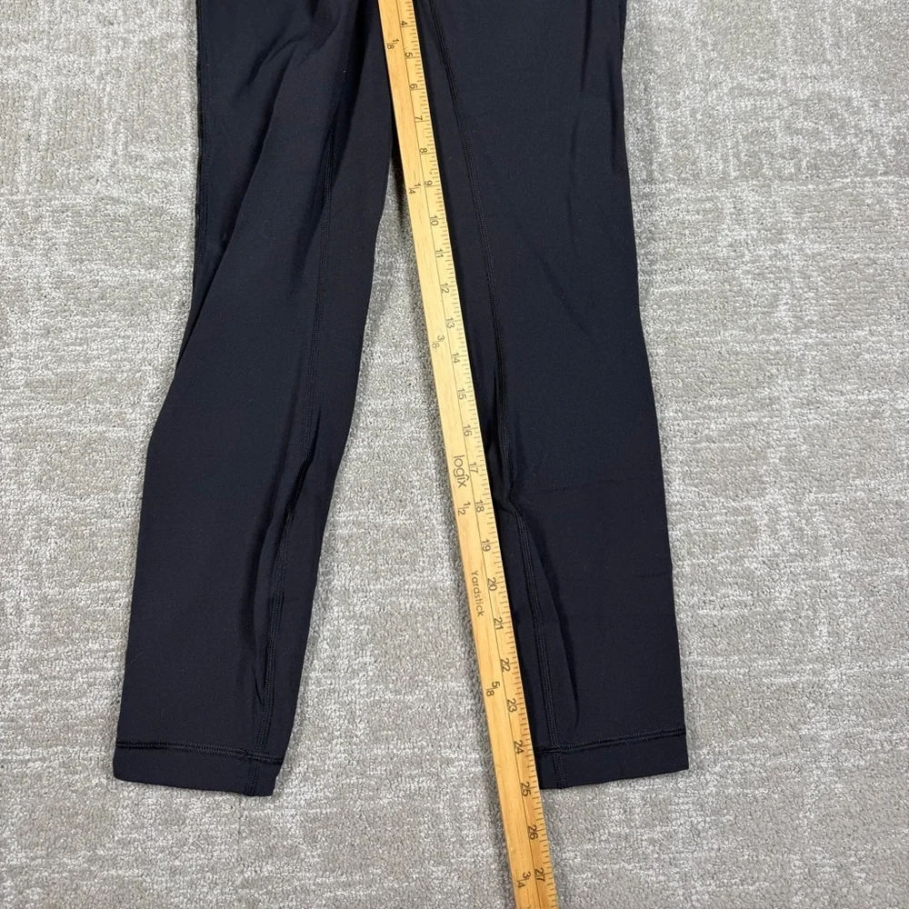 Lululemon Fast N Free Active Work Out Mesh Panel Legging Black Size 6 LW5ARHS